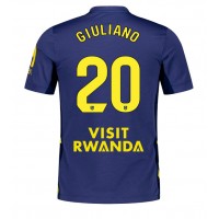 Atletico Madrid Giuliano Simeone #20 Vonkajší futbalový dres 2025-26 Krátky Rukáv